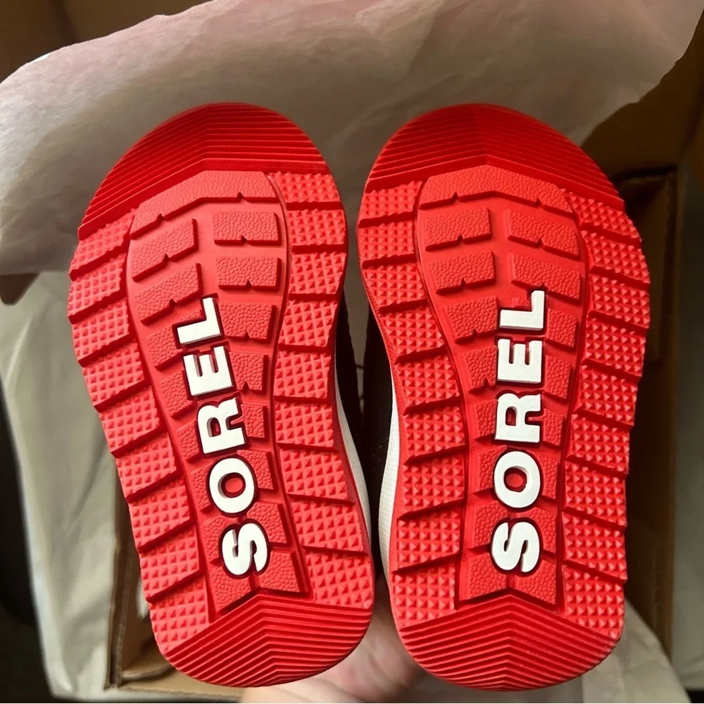 Sorel Whitney II Strap Insulated Snow Winter Waterproof Boots Toddler Kid Size 4